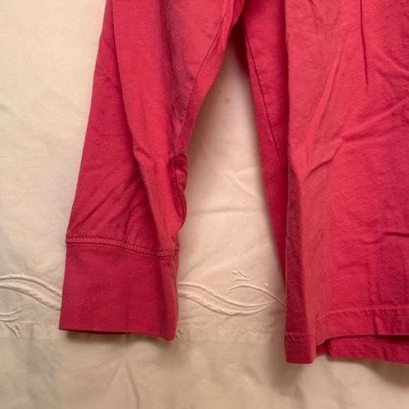 PINK Victoria's Secret Vibrant Pink Long Sleeve Tee - Picture 6 of 9